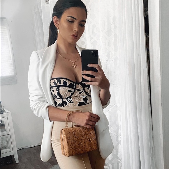 Endless Rose Floral Bustier Coset Top - Picture 3 of 4